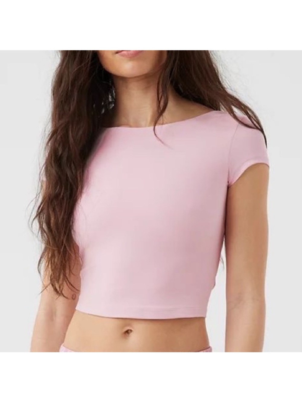 Aerie Offline Women's Pink Crop Top
